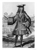 Jean Bernard Desjean Baron de Pointis Giclee-trykk av Henri Bonnart