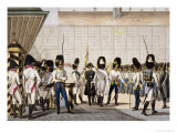 The New Imperial Royal Austrian Grenadiers after the Napoleonic Wars, circa 1820 Giclee Print by Phillip Von Stubenrauch