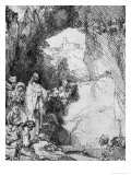 The Small Raising of Lazarus, 1644 Giclée-Druck von Rembrandt van Rijn 