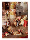 Triptych of the Temptation of St. Anthony, Detail of the Lower Right Hand Side Giclee Print by Hieronymus Bosch