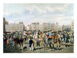 A View in Smithfield Reproduction procédé giclée par Jacques Laurent Agasse