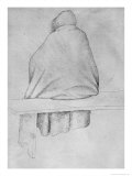 Monk Seated on a Bench, Seen from Behind Giclee Print by Antonio Pisani Pisanello