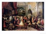 Solomon in the Treasury of the Temple, 1633 Giclee Print by Frans Francken the Younger