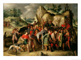 St. Paul Led to Damascus after His Conversion Giclee Print by Pieter Brueghel the Younger