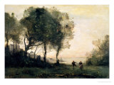 Souvenir of Italy Giclee Print by Jean-Baptiste-Camille Corot Souvenir of Italy Giclee Print by Jean-Baptiste-Camille Corot