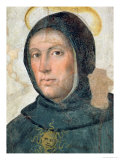 St. Thomas Aquinas Giclée-tryk af Fra Bartolommeo