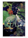 The White Horse, 1898 Giclee Print by Paul Gauguin