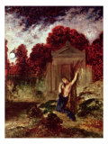 Orpheus at the Tomb of Eurydice Lámina giclée por Gustave Moreau Orpheus at the Tomb of Eurydice Lámina giclée por Gustave Moreau
