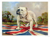 British Bulldog Giclee Print