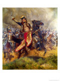 General Antoine-Charles-Louis Lasalle 1912 reproduction procédé giclée par Jean-Baptiste Edouard Detaille