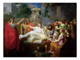 The Sword of Damocles Giclee Print by Felix Auvray