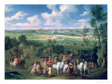 The Royal Cortege reproduction procédé giclée par Adam Frans van der Meulen