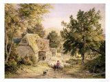 A Farmyard Near Princes Risborough, 1845/6 Giclee Print by Samuel Palmer A Farmyard Near Princes Risborough, 1845/6 Giclee Print by Samuel Palmer