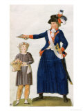 Characters of the French Revolution Giclee Print by Le Sueur Brothers 