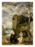 St. Anthony the Abbot and St. Paul the First Hermit, circa 1642 Lámina giclée por Diego Velázquez St. Anthony the Abbot and St. Paul the First Hermit, circa 1642 Lámina giclée por Diego Velázquez