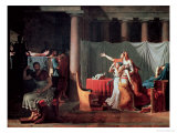 Lictors Bearing to Brutus the Bodies of His Sons, 1789 Giclee Print by Jacques-Louis David