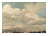 Study of the Sky at Quirinal Impressão giclée por Pierre Henri de Valenciennes