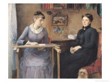 At Home or Intimacy, 1885 Giclee Print by Marie Louise Catherine Breslau