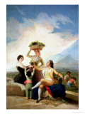 Autumn, or the Grape Harvest, 1786-87 Reproduction procédé giclée par Francisco de Goya