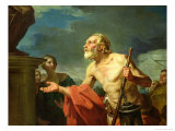 Diogenes Asking for Alms, 1767 Giclée-Druck von Jean Bernard Restout