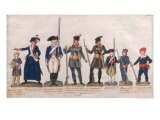 Characters of the French Revolution Giclee Print by Le Sueur Brothers 