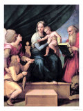 The Madonna of the Fish circa 1513 Giclee Print by Raphael 