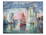 The Port at La Rochelle, 1921 Giclee Print by Paul Signac