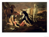 Tancred and Erminia Giclee Print by Nicolas Poussin Tancred and Erminia Giclee Print by Nicolas Poussin