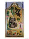 St. Francis Receiving the Stigmata, circa 1295-1300 Giclee Print by Giotto di Bondone 