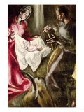 The Nativity, 1587-1614 Giclee Print by El Greco 