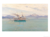 Summer Morning at Molde, 1892 Giclee Print by Johannes Martin Grimelund