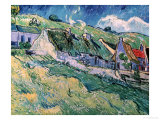 Cottages at Auvers-Sur-Oise, c.1890 Impressão giclée por Vincent van Gogh