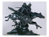 Ruggiero and Angelica Giclee-trykk av Antoine-Louis Barye