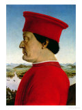 Federigo Da Montefeltro Duke of Urbino, circa 1465 reproduction procédé giclée par Piero della Francesca 