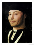 Portrait of an Unknown Man reproduction procédé giclée par Antonello da Messina 