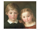 Benno Six Years and Elna, Four Years, 1864 Giclee Print by Bengt Nordenberg Benno Six Years and Elna, Four Years, 1864 Giclee Print by Bengt Nordenberg