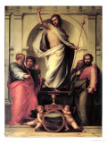 The Resurrection of Christ Giclée-tryk af Fra Bartolommeo
