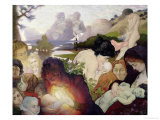 Maternity, 1893 Giclee Print by Charles Maurin