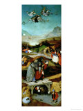 La tentation de Saint-Antoine reproduction procédé giclée par Hieronymus Bosch