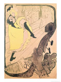 Poster Advertising Jane Avril at the Jardin de Paris, 1893 Giclee Print by Henri de Toulouse-Lautrec