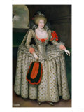 Anne of Denmark, circa 1605-10 Giclee Print by Marcus Gheeraerts
