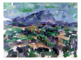 Montagne Sainte-Victoire, 1904-06 Giclee Print by Paul Cézanne