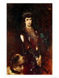 Empress Elizabeth of Bavaria Giclee Print by Anton Romako
