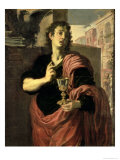 St. John the Evangelist Giclée-tryk af Domenico Fetti