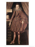 Charles I as Prince of Wales, circa 1612-13 reproduction procédé giclée par Robert Peake The Elder
