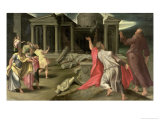 Scene from the Life of St. John the Evangelist Giclee-trykk av Girolamo Mazzola Bedoli