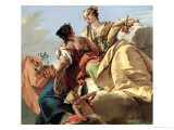 Justice and Peace Giclee Print by Giovanni Battista Tiepolo