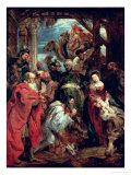 Adoration of the Magi, 1624 reproduction procédé giclée par Peter Paul Rubens