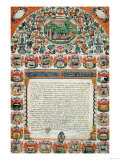 Jewish Marriage Contract Giclee Print