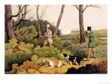 Pheasant Shooting, Pub. by Thomas Mclean, 1820 Giclee Print by Henry Thomas Alken